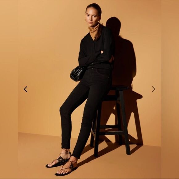 FRAME | Le High Skinny In Film Noir Size 30 - Picture 1 of 6